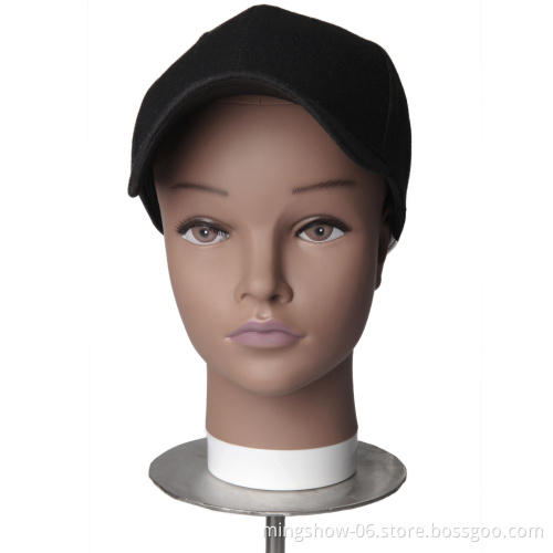 Hot sale African Mannequin Head Without Hair For Making Wig Hat Display Cosmetology Manikin Head Female Dolls Bald Training Head